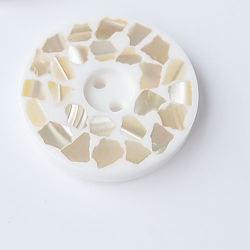 貝ボタンcol.01(白色)　(15/18/23mm)