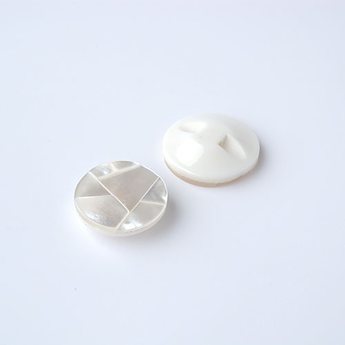 貝ボタン col.01(白色)　(23mm)