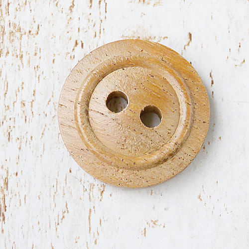 木ボタンcol.42(茶色)　(13/15/18/21/25mm)