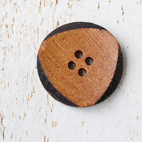 木ボタンcol.42(茶色)　(13/15/18/20/23mm)