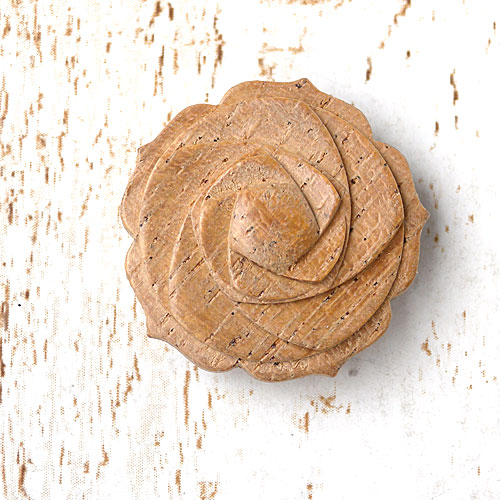 木ボタンcol.42(茶色)　(13/20/23mm)