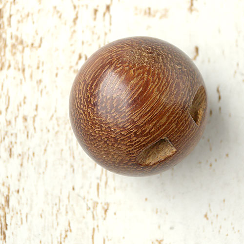 木ボタンcol.47(焦茶色)　(10/11.5/13/15/18/21mm)