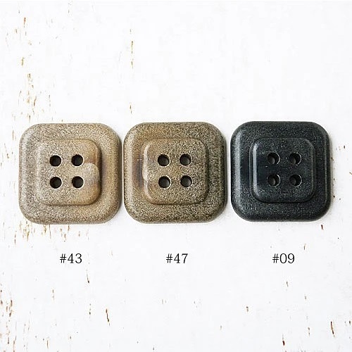 木調ボタンcol.47(焦茶色)　(15/18/20/23mm)